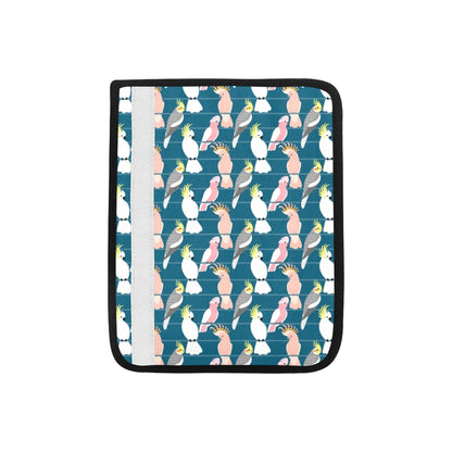 Cockatoo Print Design LKS401 Car Seat Belt Cover