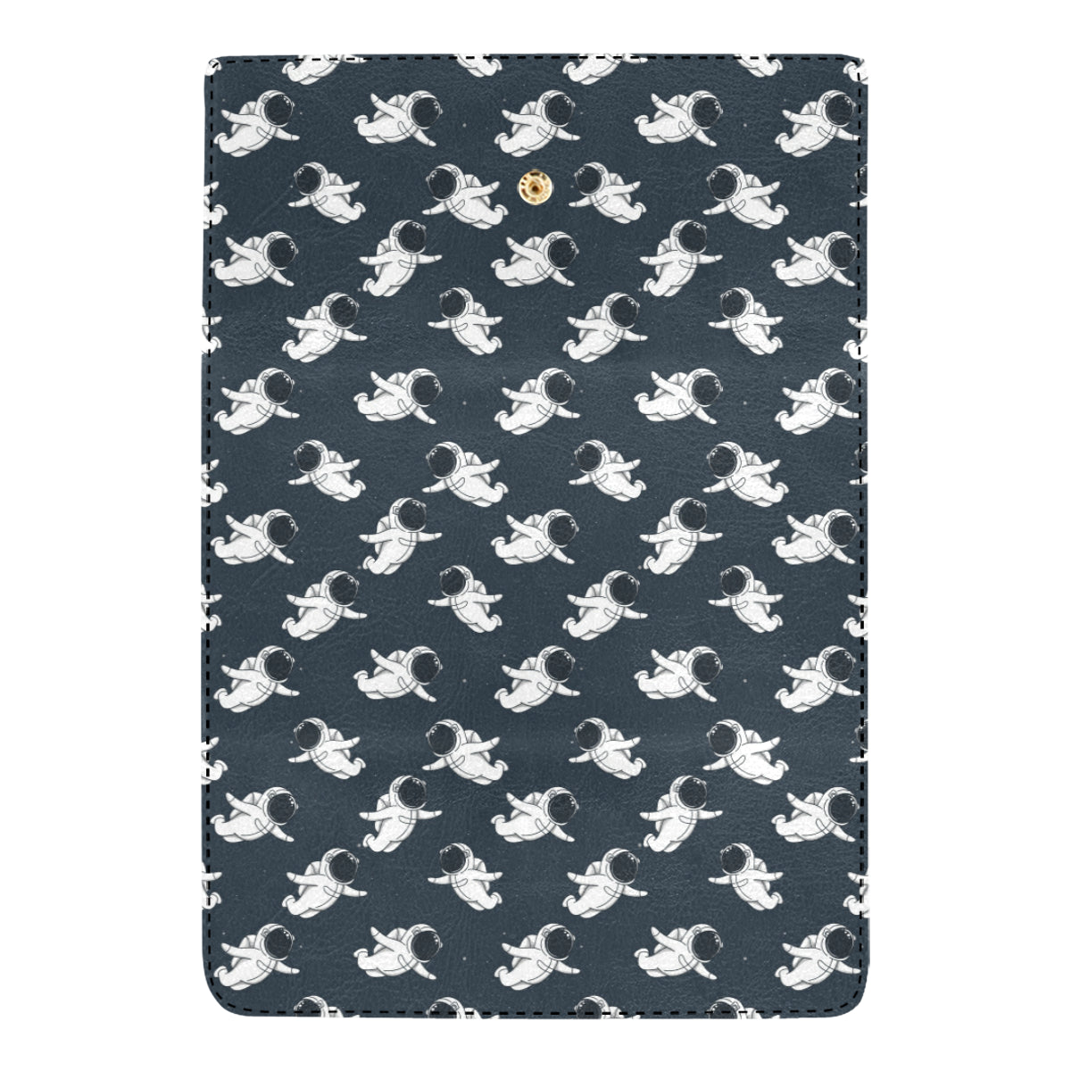 Astronaut Pattern Print Design 02 Women's Trifold Wallet