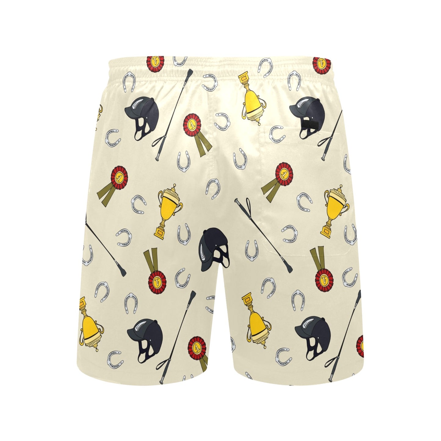 Equestrian Horseshoe Equipment Men's Swim Trunks Beach Shorts