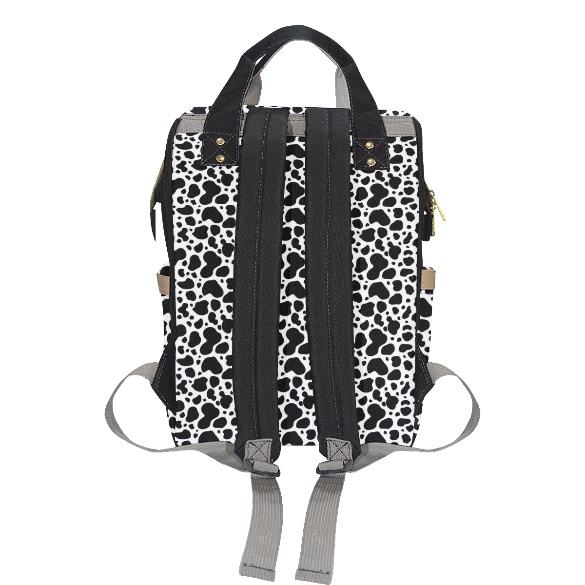Cow Skin Pattern Print Design 04 Diaper Bag Backpack
