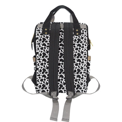 Cow Skin Pattern Print Design 04 Diaper Bag Backpack