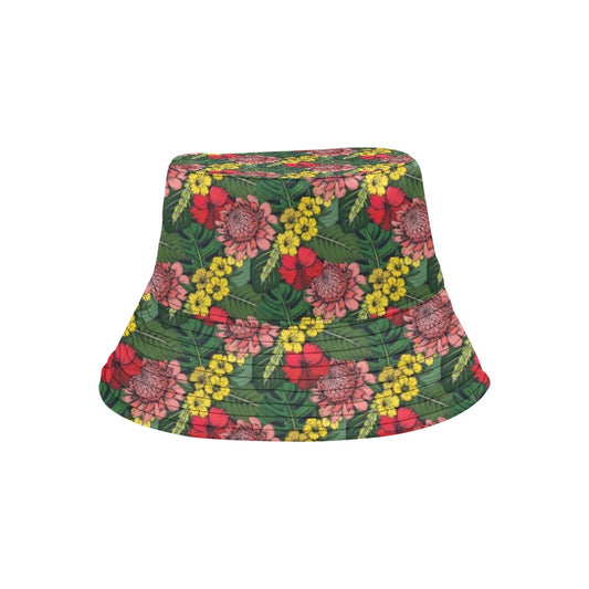 Summer Floral Print Design LKS305 Unisex Bucket Hat