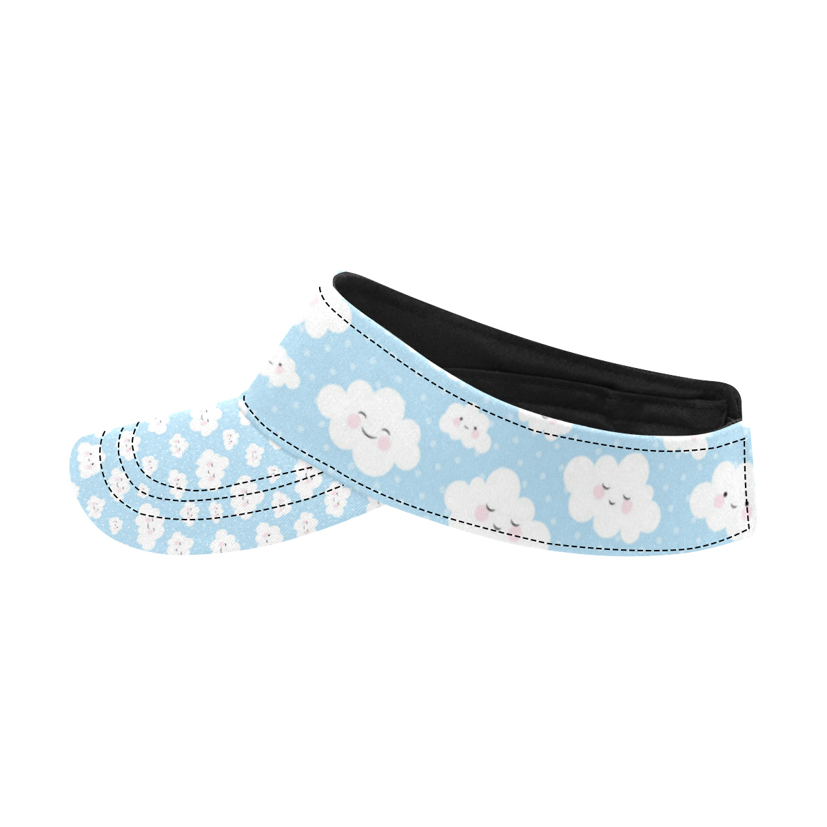 Cloud  Pattern Print Design 02 Unisex Sun Visor