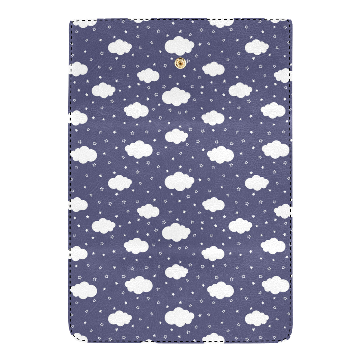 Cloud  Pattern Print Design 03 Women's Trifold Wallet