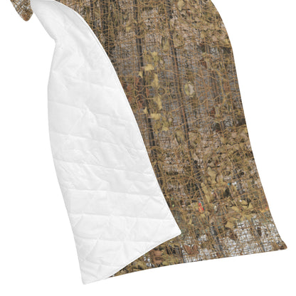 Camouflage Realtree Pattern Print Design 01 Premium Quilt