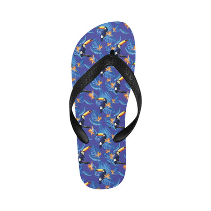 Toucan Print Design LKS306 Flip Flops