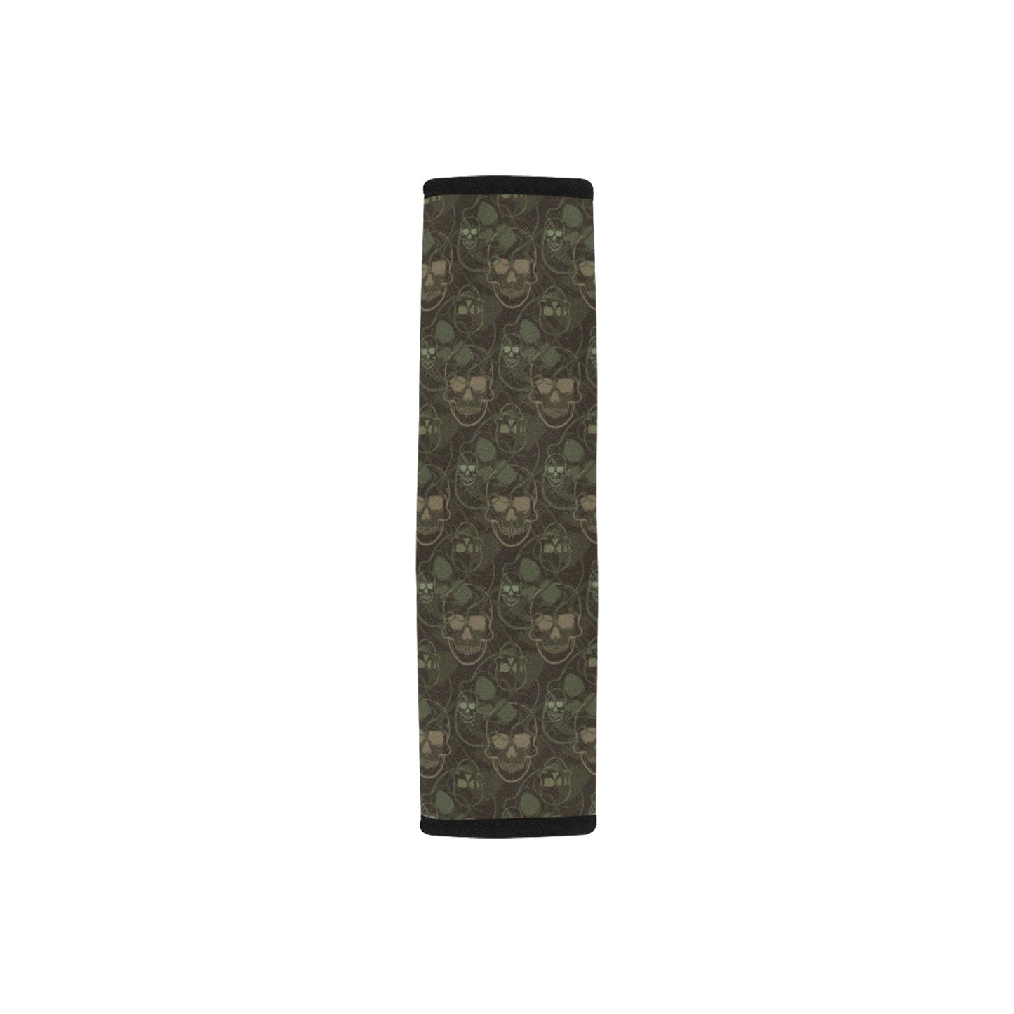 Skull Camo Style Print Design LKS308 Car Seat Belt Cover