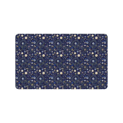 ZodiacThemed Design Print Rubber Doormat