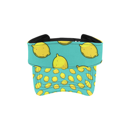 Lemon Pattern Print Design LM04 Unisex Sun Visor