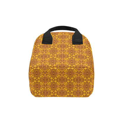 Octopus Background Design Print Insulated Lunch Bag