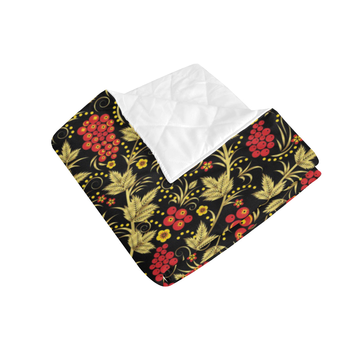 Cranberry Pattern Print Design CB02 Premium Quilt
