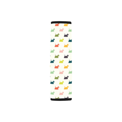 Scottish Terriers Print Design LKS305 Car Seat Belt Cover