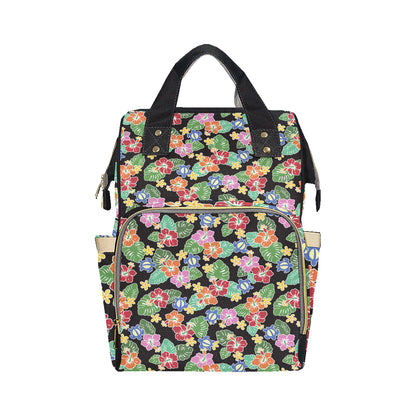 Hawaiian Themed Pattern Print Design H010 Diaper Bag Backpack