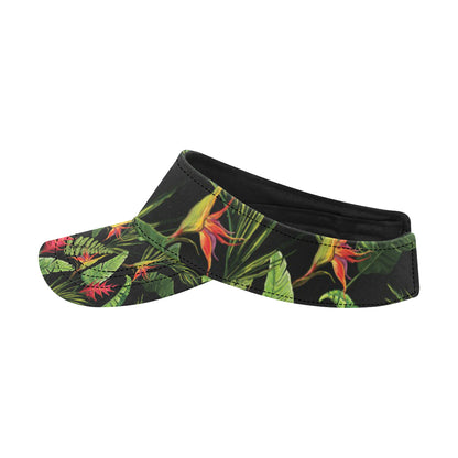 Bird Of Paradise Pattern Print Design BOP010 Unisex Sun Visor