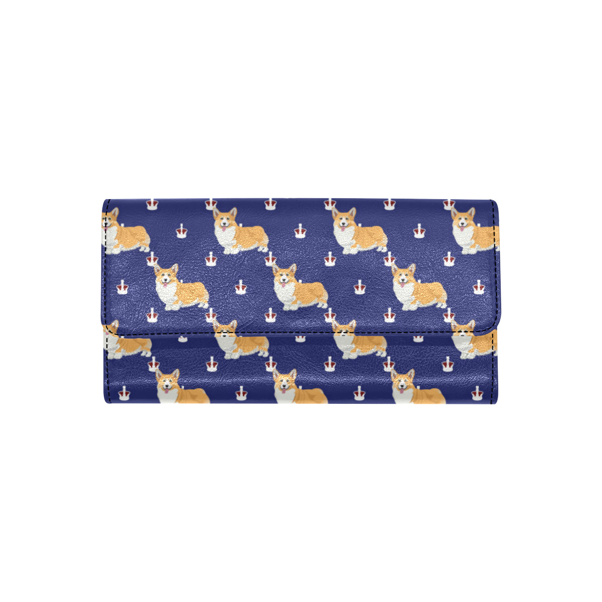 Pembroke Welsh Corgis Pattern Print Design A07 Women's Trifold Wallet