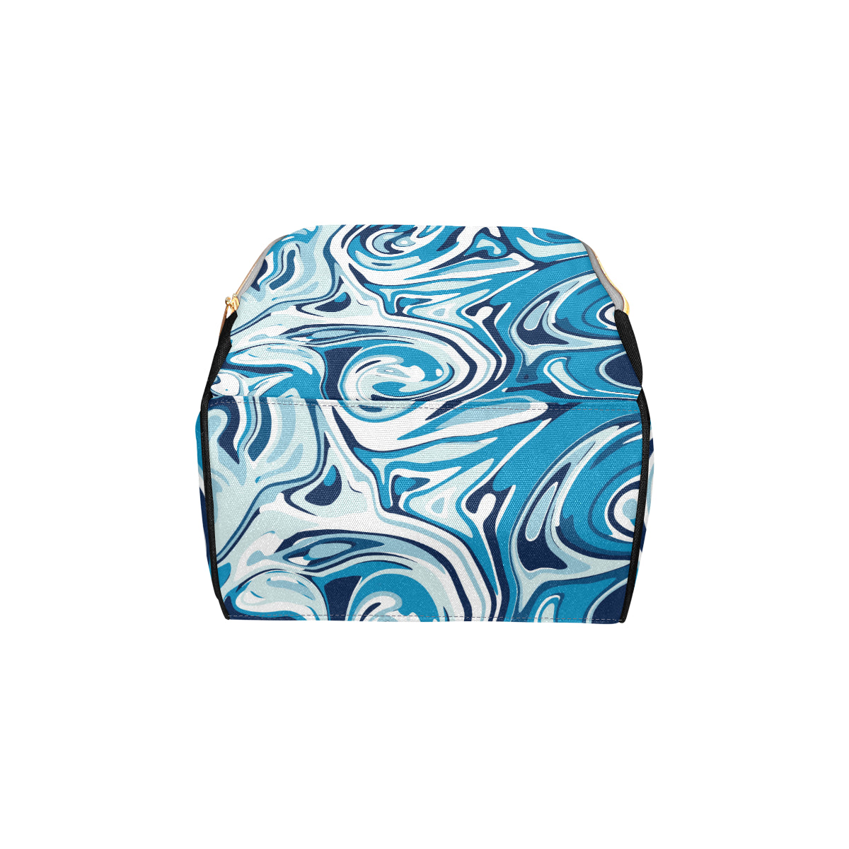 Liquid Pattern Print Design 05 Diaper Bag Backpack