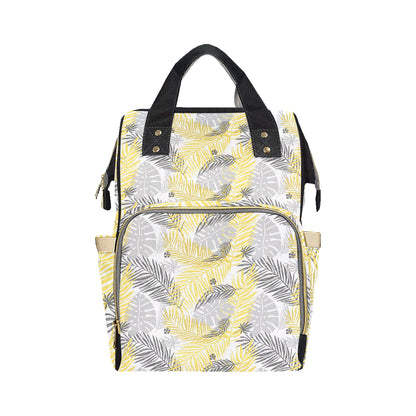 Palm Leaves Pattern Print Design PL012 Diaper Bag Backpack