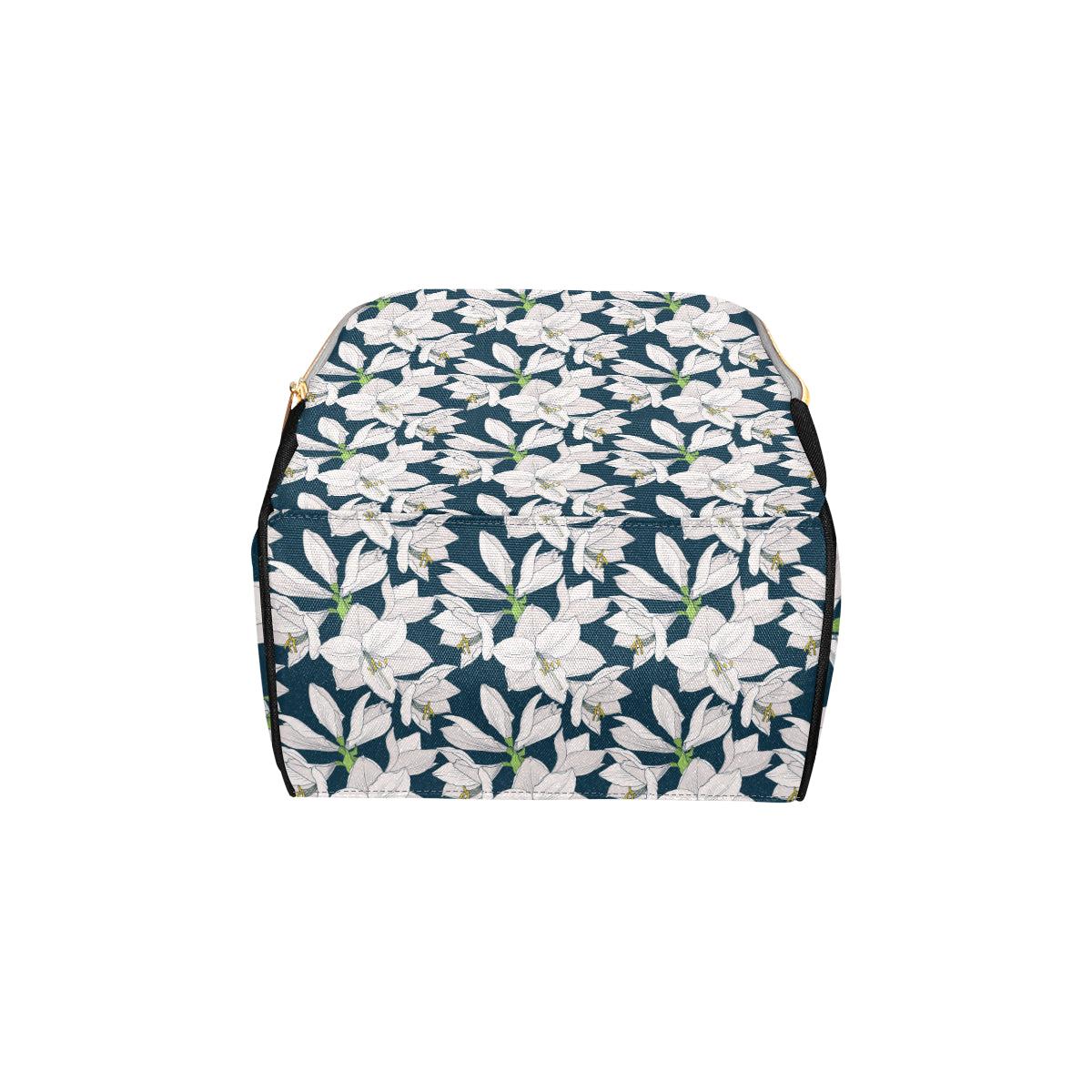 Amaryllis Pattern Print Design 01 Diaper Bag Backpack