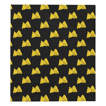 Nachos Pattern Print Design A02 Premium Quilt