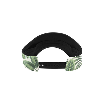 Palm Leaves Pattern Print Design PL014 Unisex Sun Visor