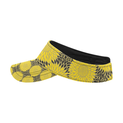 Sunflower Pattern Print Design SF06 Unisex Sun Visor