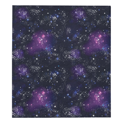 Cosmic Pattern Print Design 03 Premium Quilt