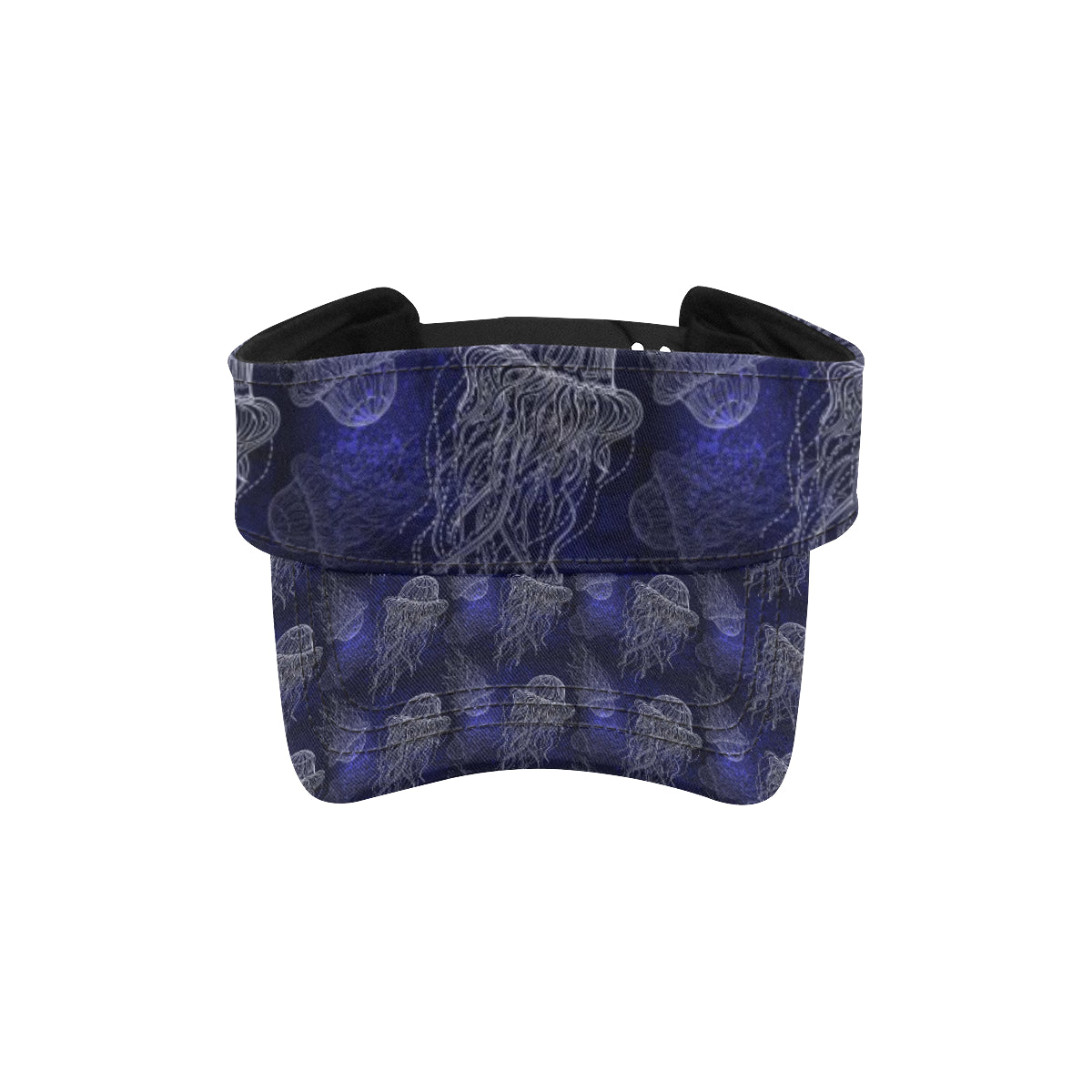 Jellyfish Pattern Print Design 02 Unisex Sun Visor