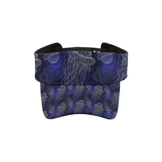 Jellyfish Pattern Print Design 02 Unisex Sun Visor