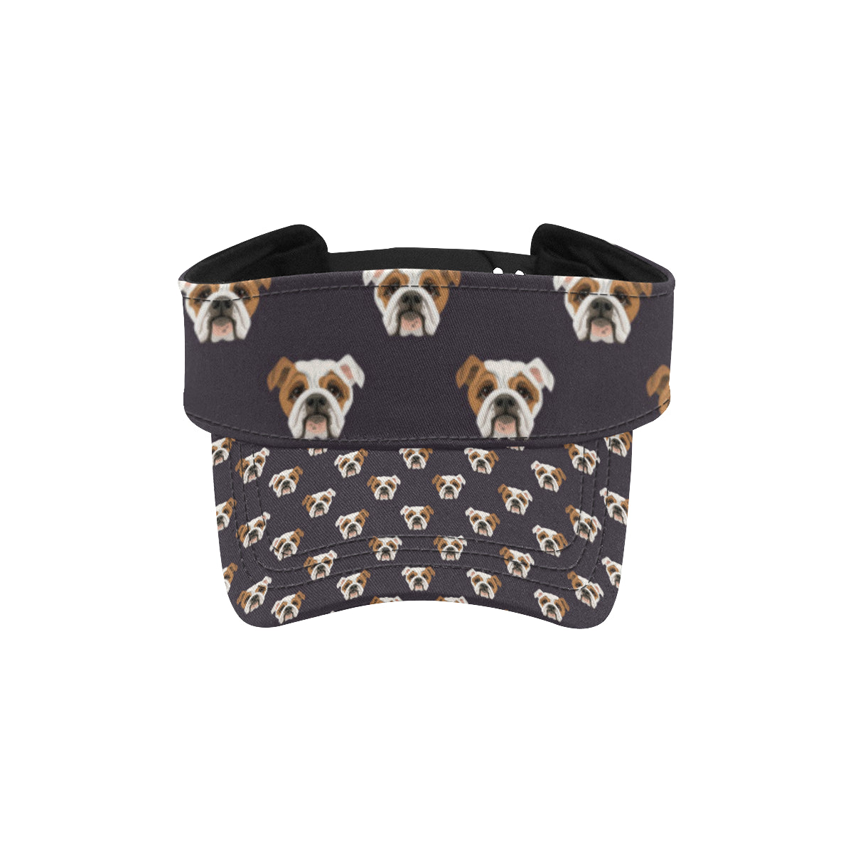 Bulldogs Pattern Print Design 03 Unisex Sun Visor