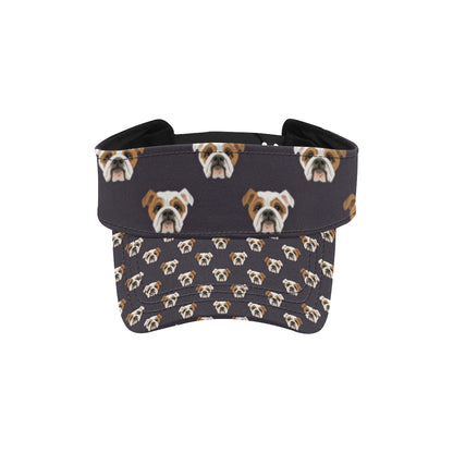 Bulldogs Pattern Print Design 03 Unisex Sun Visor