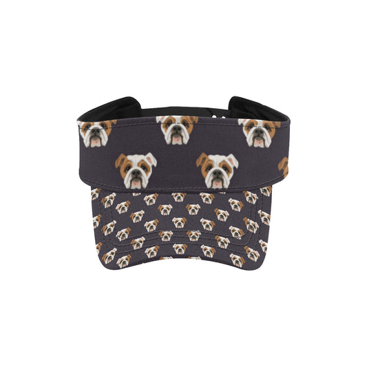 Bulldogs Pattern Print Design 03 Unisex Sun Visor