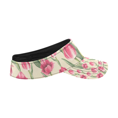 Tulip Pink Pattern Print Design TP06 Unisex Sun Visor