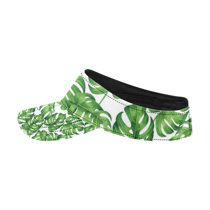 Palm Leaves Pattern Print Design PL08 Unisex Sun Visor