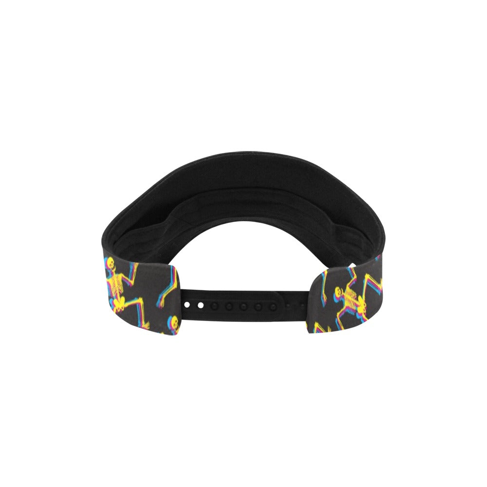 Skeleton Skeleton 3D Print Design LKS301 Unisex Sun Visor