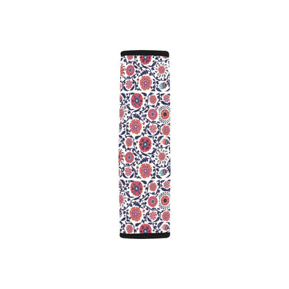 Suzani Print Design LKS304 Car Seat Belt Cover