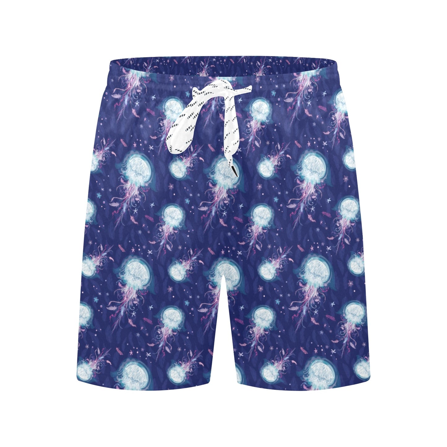 Jellyfish Cute Design Men's Swim Trunks Beach Shorts