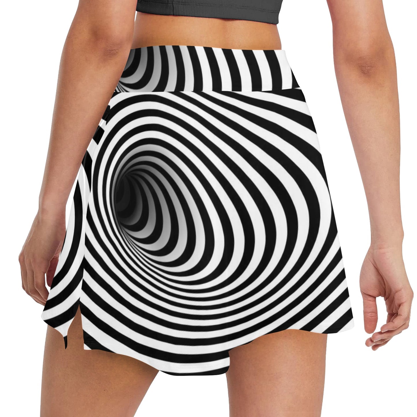 Vortex Print Design LKS303 17" Golf & Pickleball Skort with Pockets