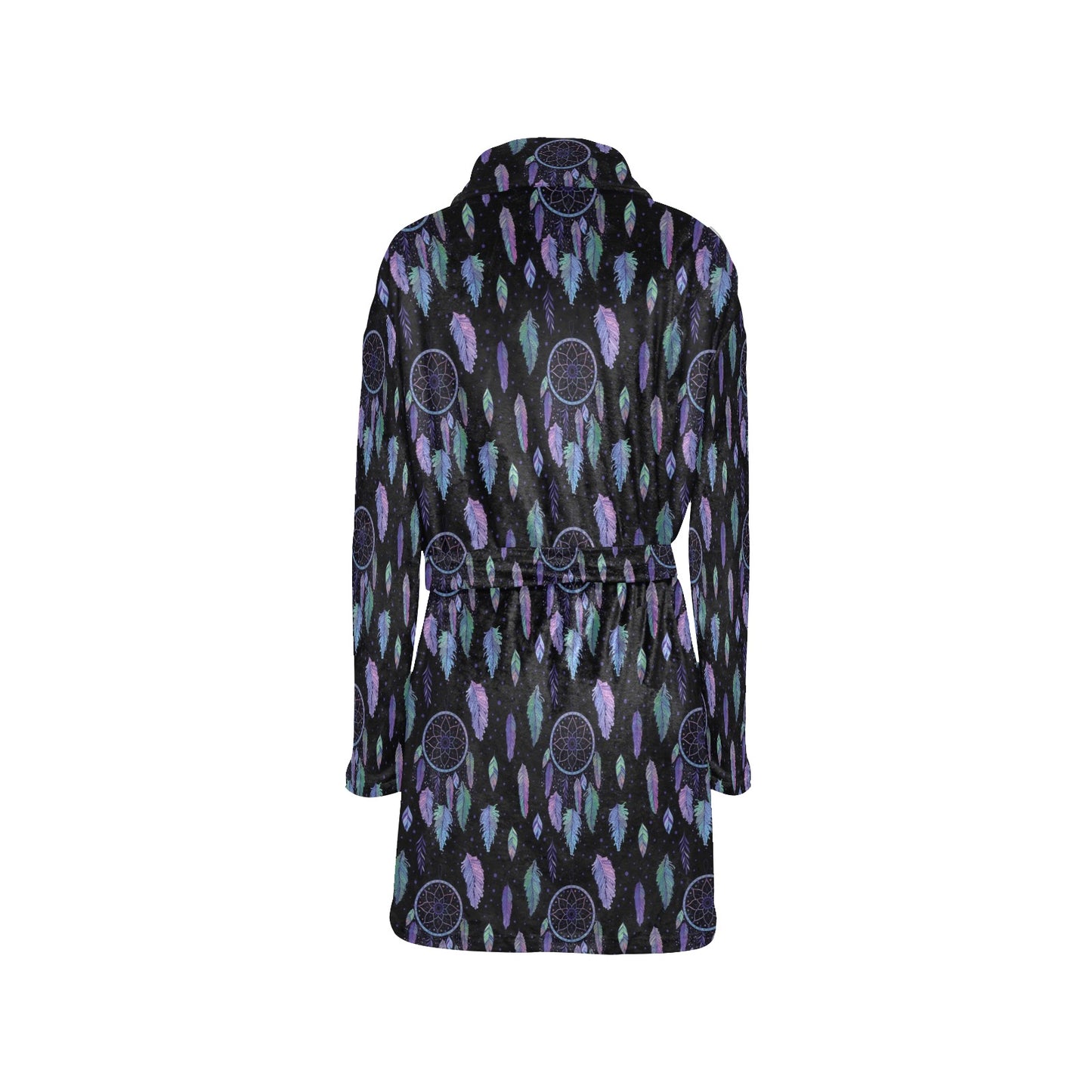 Dream Catcher Tribal Design Women's Fleece Robe
