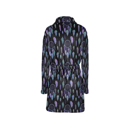 Dream Catcher Tribal Design Women's Fleece Robe