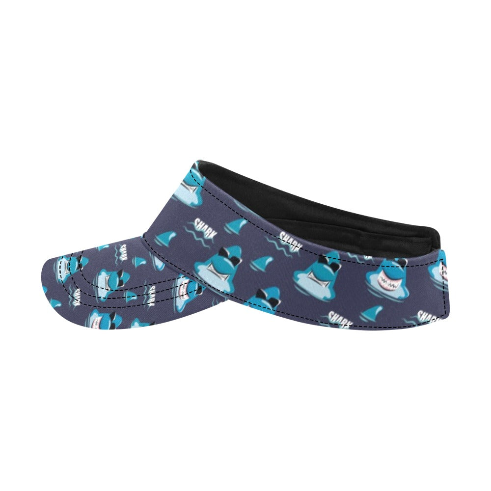 Shark Print Design LKS309 Unisex Sun Visor