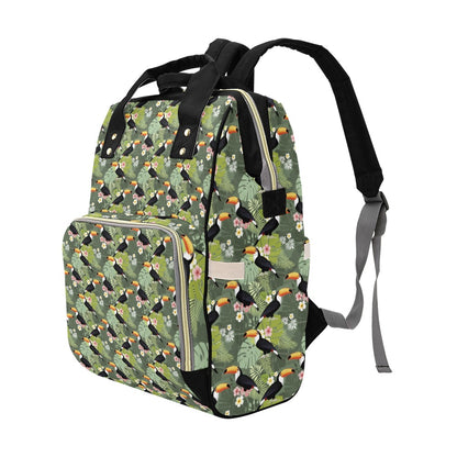 Toucan Print Design LKS304 Diaper Bag Backpack