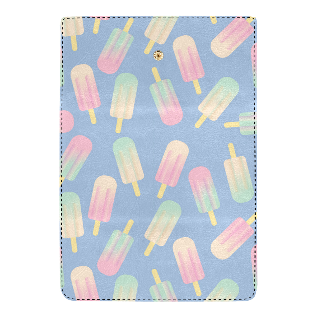 Ice Cream Pattern Print Design 05 Women's Trifold Wallet