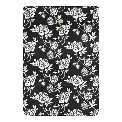 Rose Pattern Print Design RO013 Women's Trifold Wallet