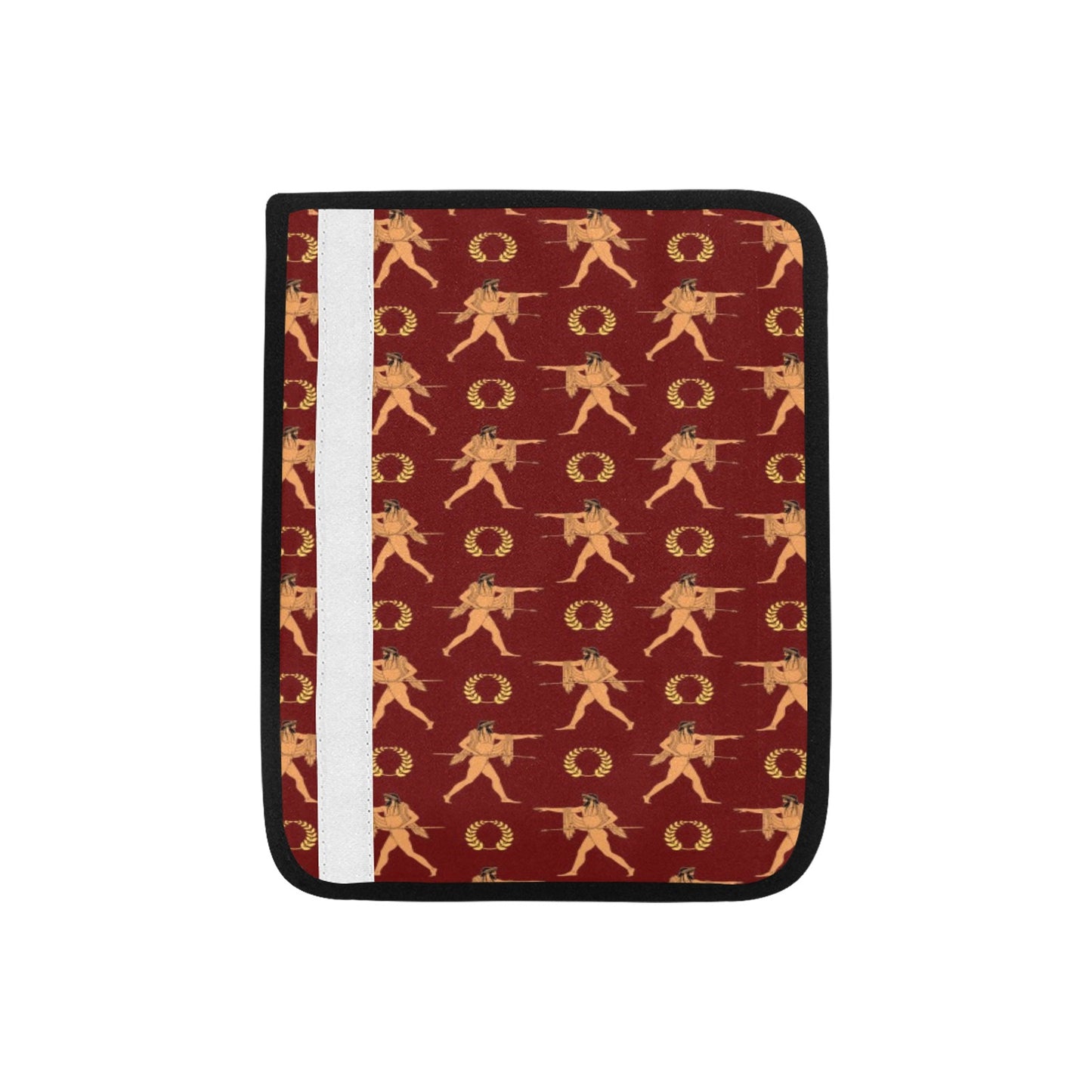 Ancient Greek Print Design LKS307 Car Seat Belt Cover