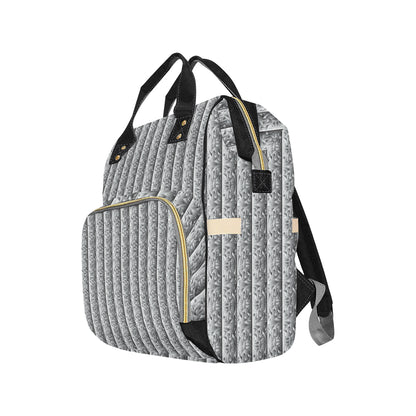 Celtic Pattern Print Design 03 Diaper Bag Backpack