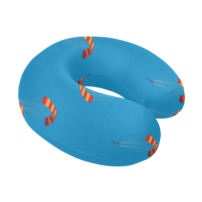 Paratrooper Pattern Print Design A01 U-Shaped Travel Neck Pillow