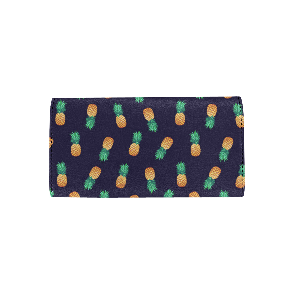 Pineapple Pattern Women's Trifold Wallet
