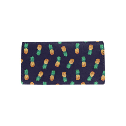 Pineapple Pattern Women's Trifold Wallet