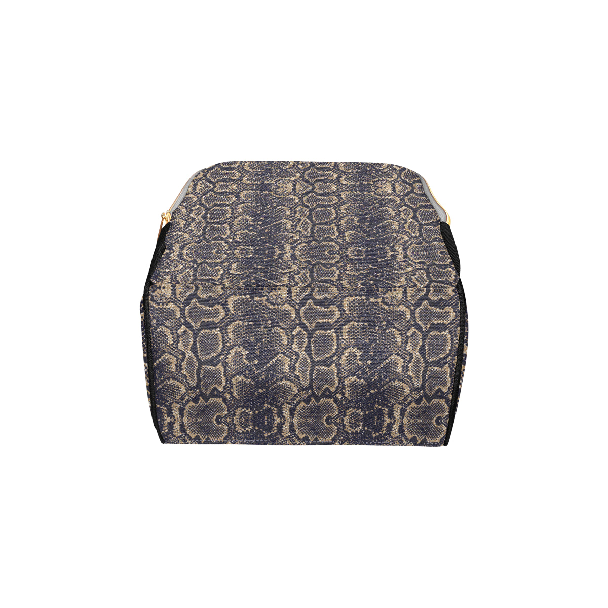 Snake Skin Pattern Print Diaper Bag Backpack