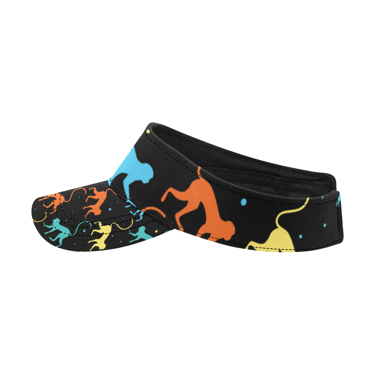 Monkey Pattern Print Design 01 Unisex Sun Visor
